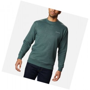 Pánské Mikina Columbia Hart Mountain II Crew Fleece Zelene | XAGM-86743