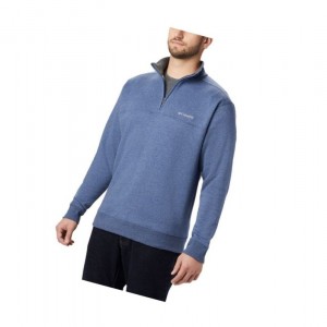 Pánské Mikina Columbia Hart Mountain II Half Zip Tmavě Šedé | LQVD-96420