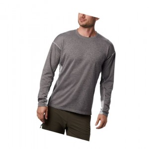 Pánské Mikina Columbia Irico Knit Long Sleeve Crew Neck Šedé | MIWA-57291