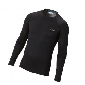 Pánské Mikina Columbia Midweight Stretch Baselayer Long Sleeve Tall Černé | LADP-92381