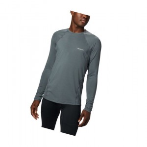 Pánské Mikina Columbia Midweight Stretch Baselayer Long Sleeve Tall Tmavě Šedé | YHJG-67140