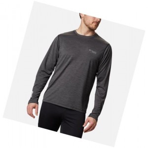 Pánské Mikina Columbia Trinity Trail II Long Sleeve Černé | SXFT-78953