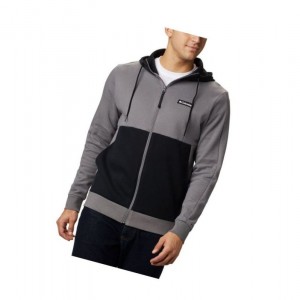 Pánské Mikina s Kapucí Columbia Mountain View Omni-Heat Full Zip Šedé | UMVX-73096