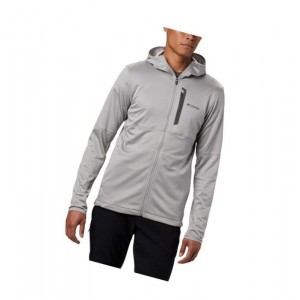 Pánské Mikina s Kapucí Columbia Tech Trail Full Zip Šedé | YBLP-76918