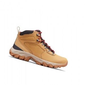 Pánské Pohorky Columbia Newton Ridge Plus II Waterproof Wide Červené | TNEL-02741