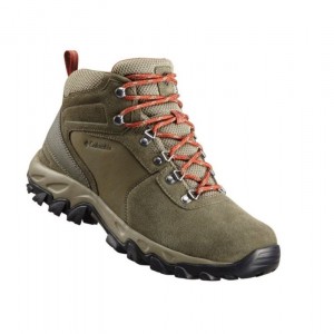 Pánské Pohorky Columbia Newton Ridge Plus II Suede Waterproof Wide Olivy Zelené | CLRQ-56307