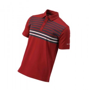 Pánské Polo Triko Columbia Golf Omni-Wick Energy Červené | HRBN-58903