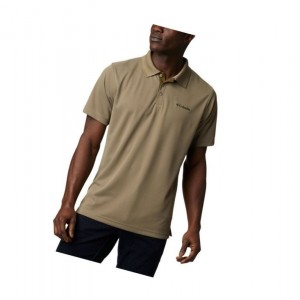 Pánské Polo Triko Columbia Utilizer Olivy Zelené | AUHX-27509