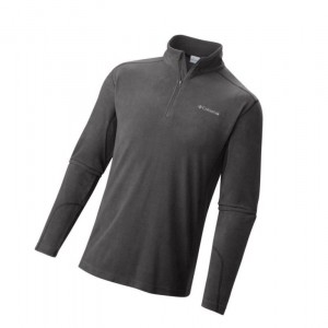 Pánské Pulovr Columbia Klamath Range II Half Zip Fleece Tall Tmavě Šedé | TXWY-34976