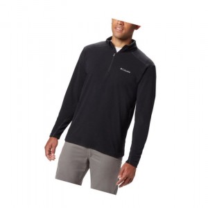 Pánské Pulovr Columbia Klamath Range II Half Zip Fleece Černé | FBVA-35216