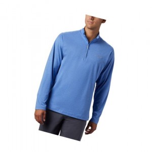 Pánské Pulovr Columbia PFG Slack Tide 1/4 Zip Big Blankyt | YCRH-62809