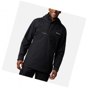 Pánské Pulovr Columbia Park Run Anorak Černé | VQAR-29367