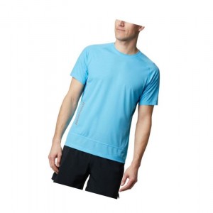 Pánské Tričko Columbia Titan Ultra II Short Sleeve Blankyt | JBQS-87495