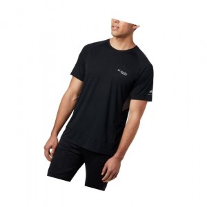 Pánské Tričko Columbia Titan Ultra II Short Sleeve Černé Šedé | DCOE-76498