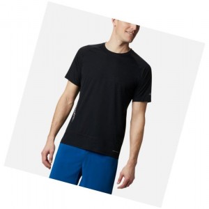 Pánské Tričko Columbia Titan Ultra II Short Sleeve Černé | AQKF-28015