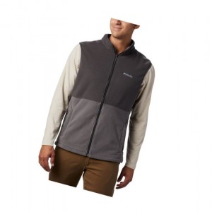 Pánské Vesta Columbia Basin Trail Fleece Tall Šedé | IQOL-13856