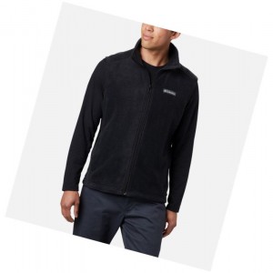 Pánské Vesta Columbia Steens Mountain Fleece Černé | XSGF-58069