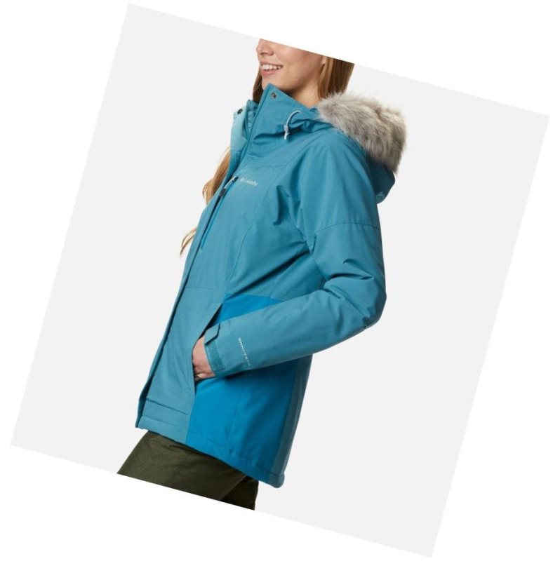 Dámské Bundy Columbia Ava Alpine Insulated Blankyt | UGVE-18420