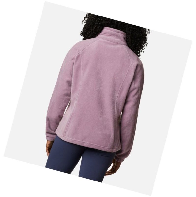 Dámské Bundy Columbia Benton Springs Full Zip Fleece Petite Fialové | VLOR-50269