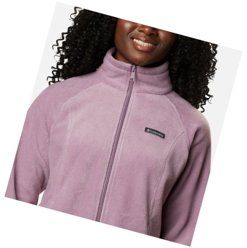 Dámské Bundy Columbia Benton Springs Full Zip Fleece Petite Fialové | VLOR-50269