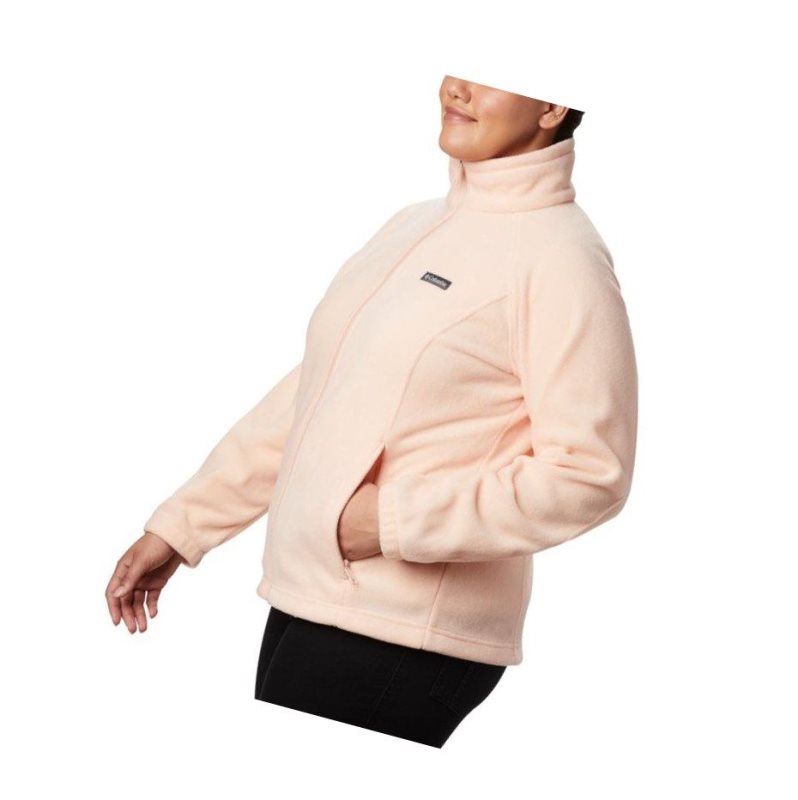 Dámské Bundy Columbia Benton Springs Full Zip Plus Size Růžové | HVLZ-86475