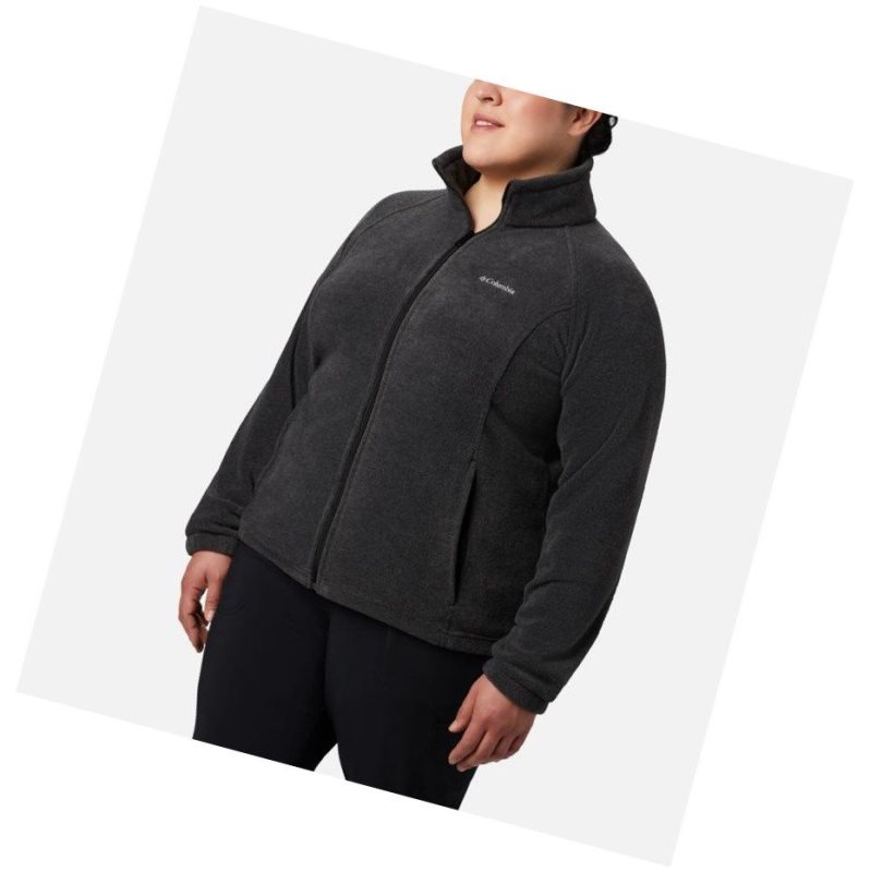 Dámské Bundy Columbia Benton Springs Full Zip Plus Size Šedé | HMUO-46870