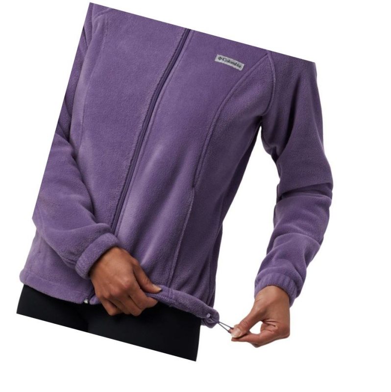 Dámské Bundy Columbia Benton Springs Full Zip Fleece Fialové | EWPG-18634