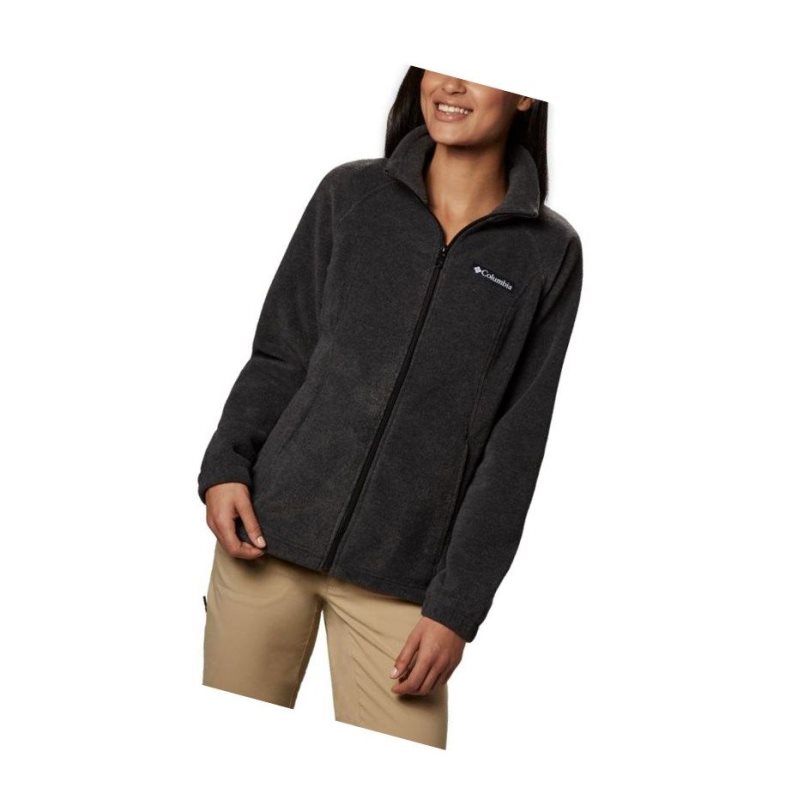 Dámské Bundy Columbia Benton Springs Full Zip Fleece Petite Šedé | EQLH-29318