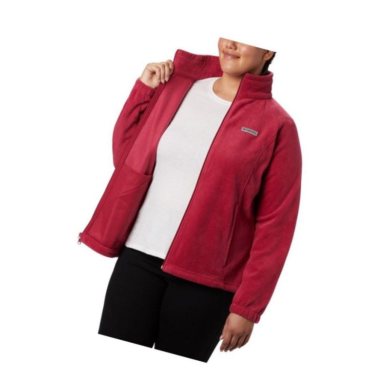 Dámské Bundy Columbia Benton Springs Full Zip Plus Size Červené Fialové | CXVI-85130