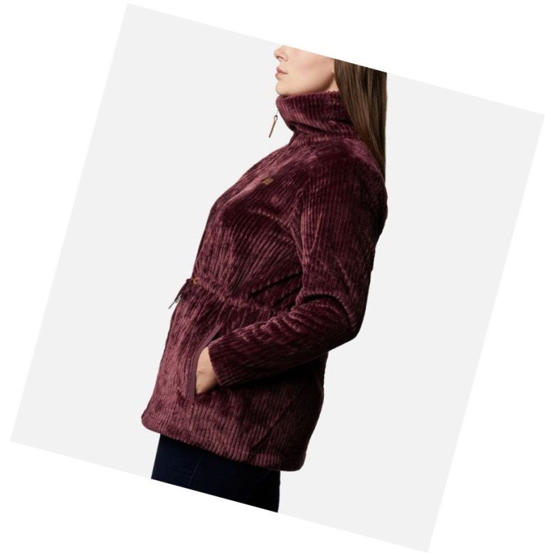 Dámské Bundy Columbia Fire Side Long Full Zip Sherpa Fleece Plus Size Viacfarebný | AGSC-06342