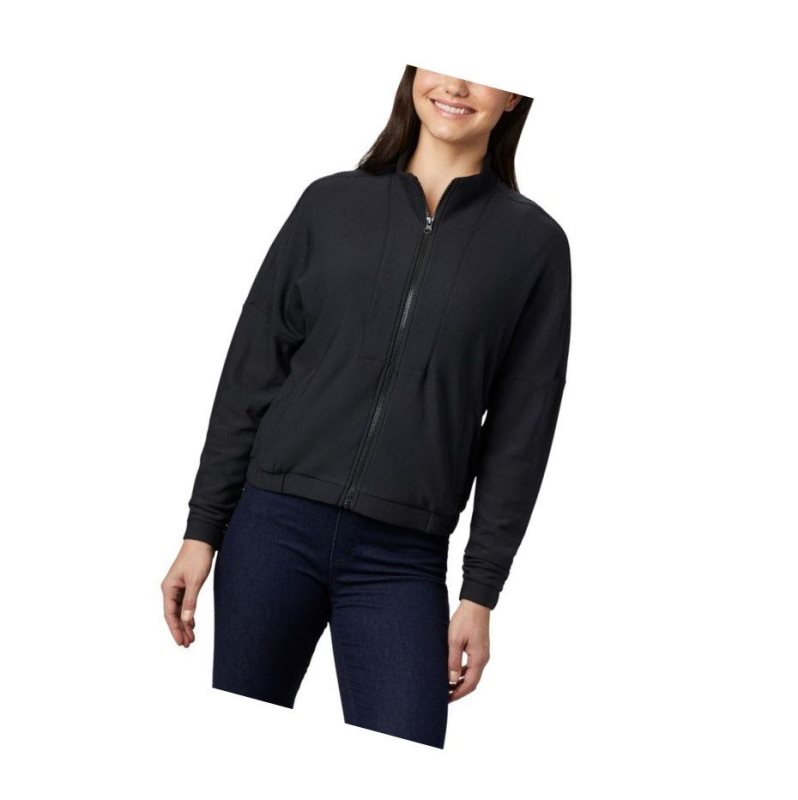 Dámské Bundy Columbia Firwood Crossing Full Zip Černé | WPEO-32184