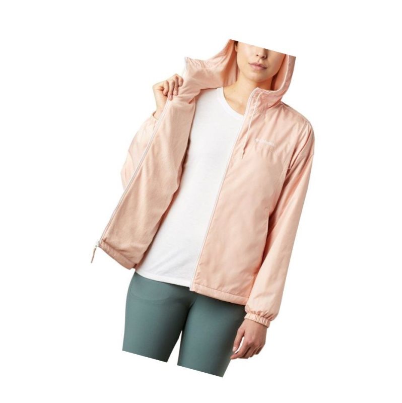 Dámské Bundy Columbia Flash Forward Lined Windbreaker Růžové | EXOJ-94176