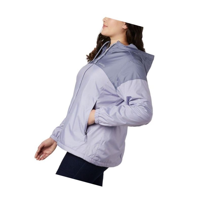 Dámské Bundy Columbia Flash Forward Lined Windbreaker Plus Size Fialové | EJMG-26395