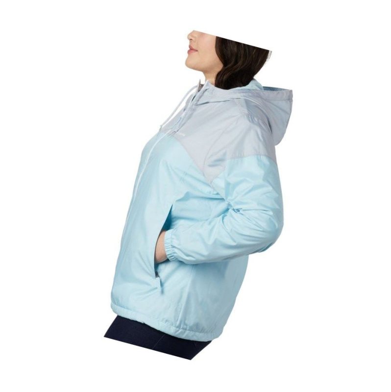 Dámské Bundy Columbia Flash Forward Lined Windbreaker Plus Size Blankyt Šedé | BMDE-02794