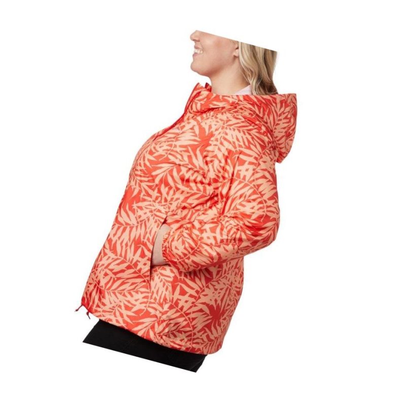 Dámské Bundy Columbia Flash Forward Printed Windbreaker Plus Size Oranžové | UPAJ-93172