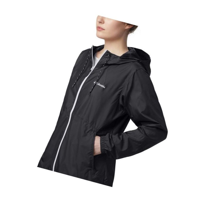 Dámské Bundy Columbia Flash Forward Windbreaker Černé | SMGQ-50279