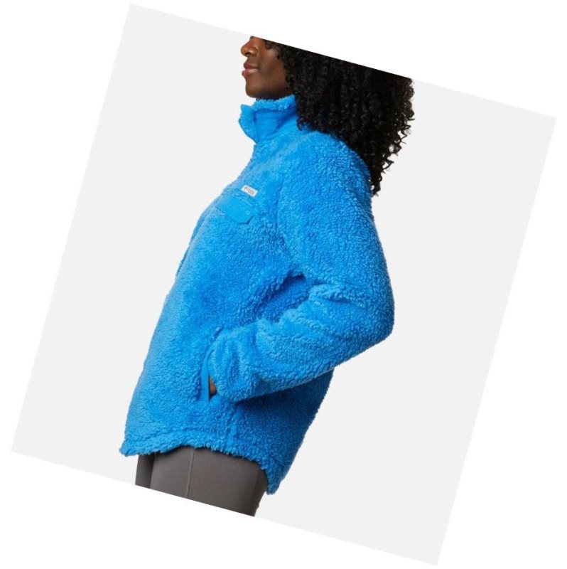 Dámské Bundy Columbia Harborside II Heavy Weight Fleece Full Zip Blankyt Blankyt | LXYC-58729