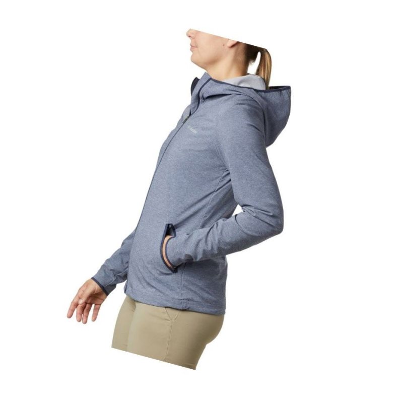 Dámské Bundy Columbia Heather Canyon Softshell Tmavě Blankyt | JMIG-34180