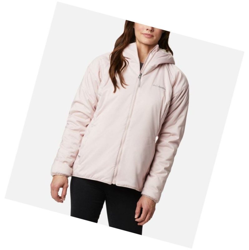 Dámské Bundy Columbia Kruser Ridge II Plush Softshell Růžové | RLGK-94280