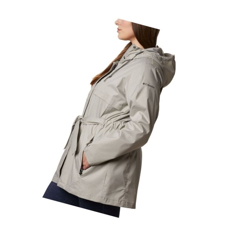 Dámské Bundy Columbia Pardon My Trench Rain Plus Size Šedé | IFTR-39781