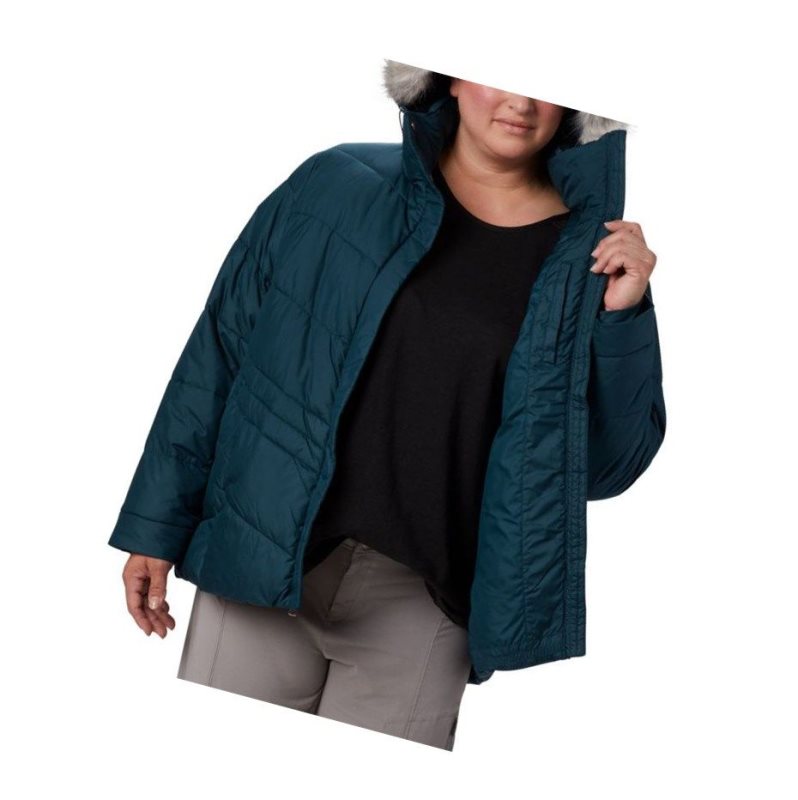 Dámské Bundy Columbia Peak to Park Insulated Plus Size Blankyt | RJCB-10293