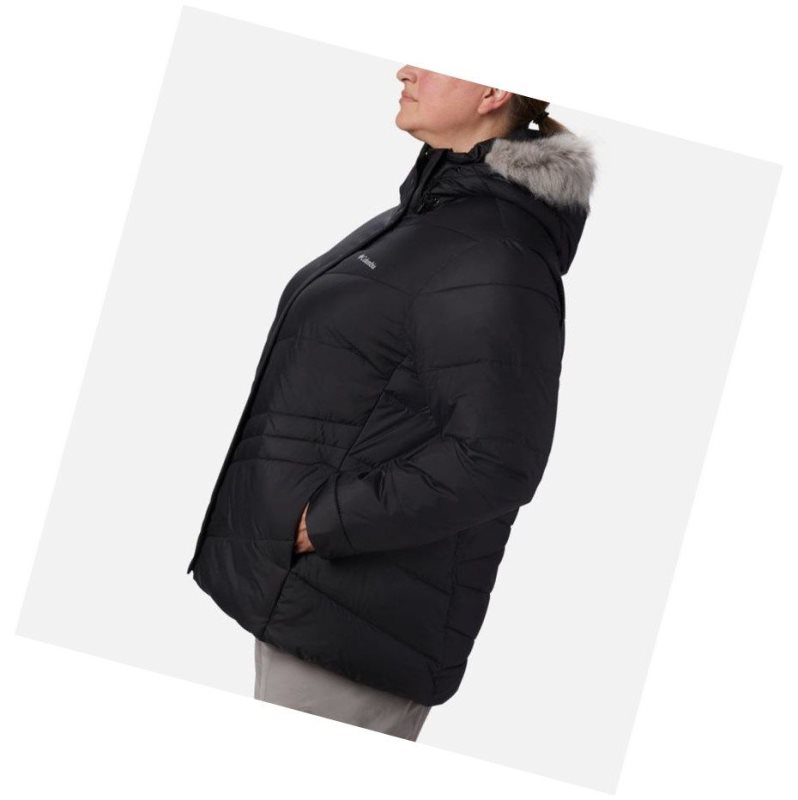 Dámské Bundy Columbia Peak to Park Insulated Plus Size Černé | NMZO-17804