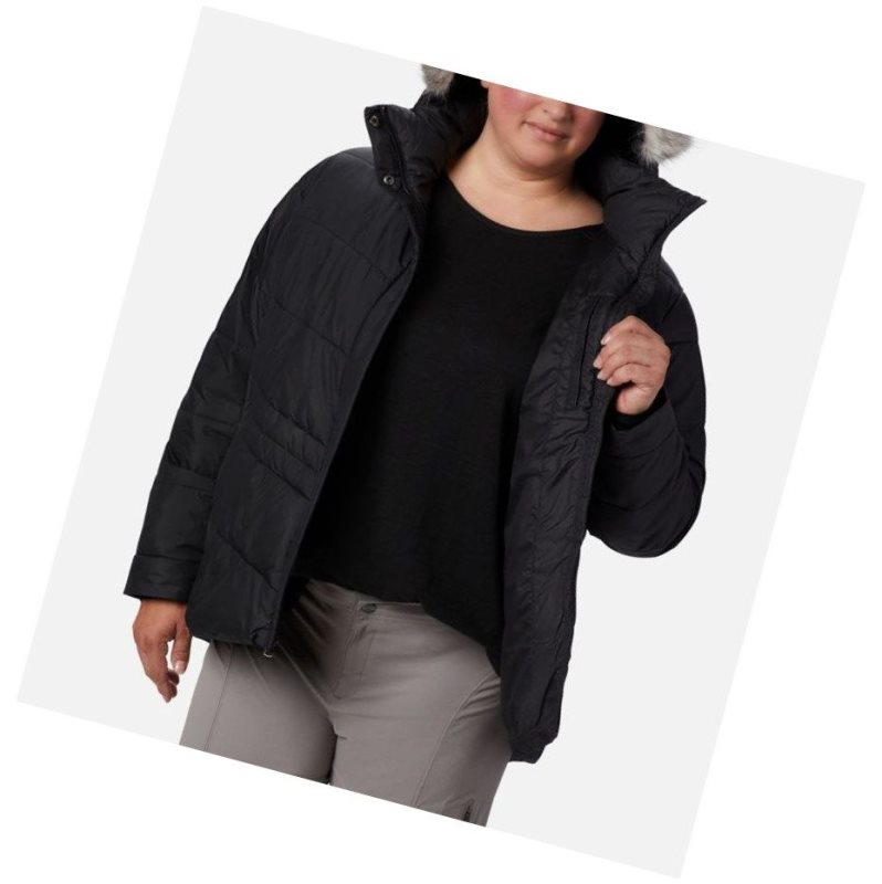 Dámské Bundy Columbia Peak to Park Insulated Plus Size Černé | NMZO-17804