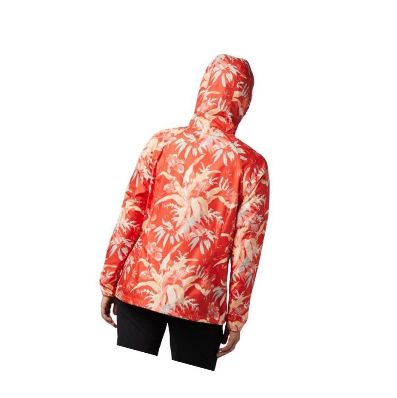 Dámské Bundy Columbia Side Hill Printed Windbreaker Oranžové | RPKI-26541