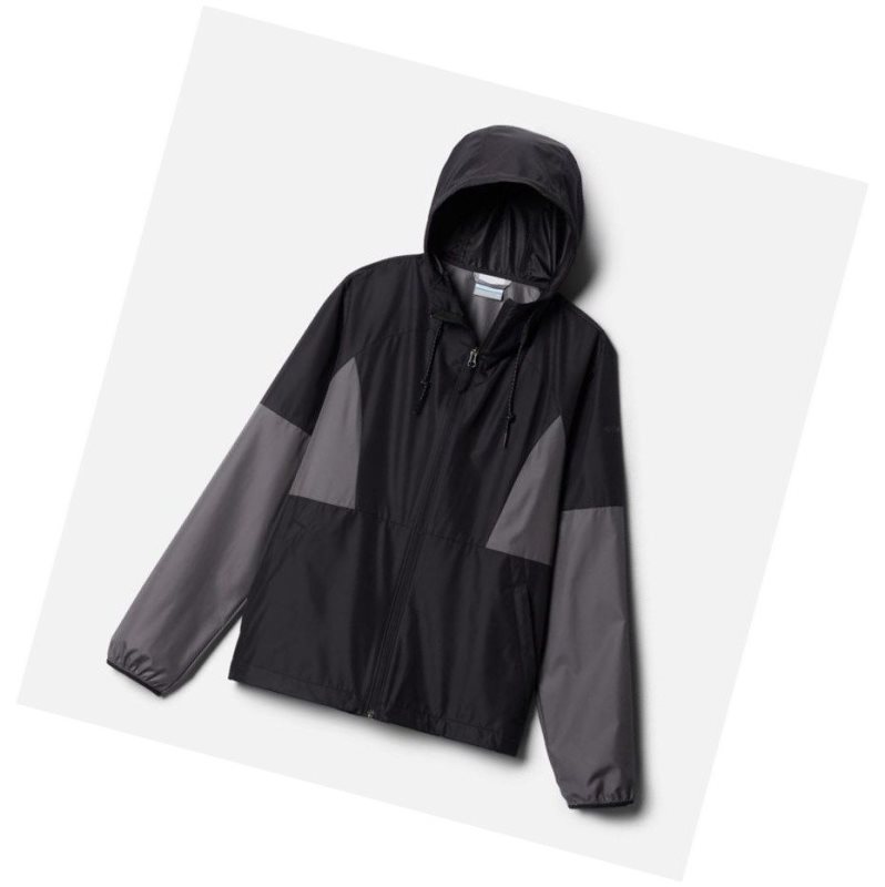 Dámské Bundy Columbia Side Hill Windbreaker Černé Šedé | AWRV-45983