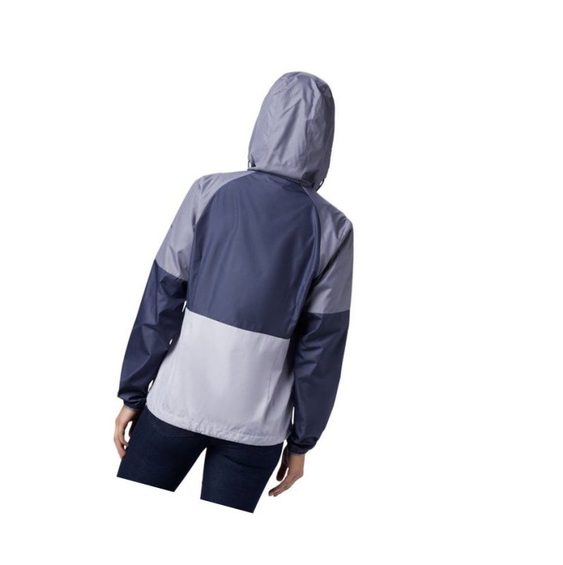 Dámské Bundy Columbia Side Hill Windbreaker Tmavě Blankyt | WBVN-09576