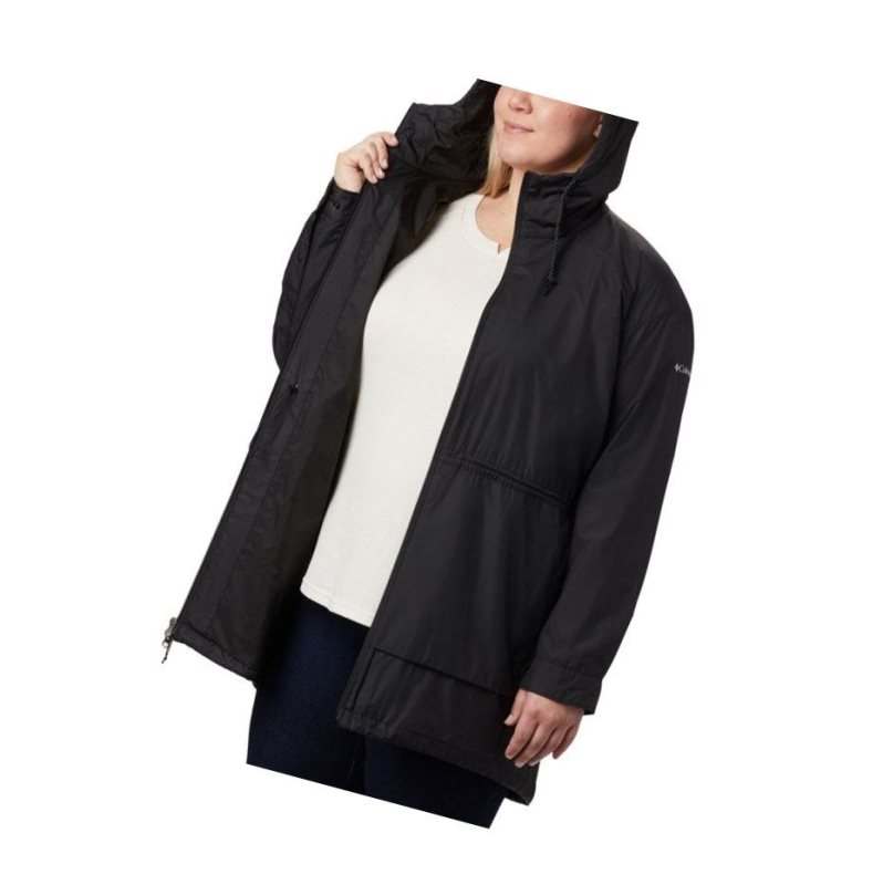 Dámské Bundy Columbia Sweet Maple Plus Size Černé | FNVJ-48603