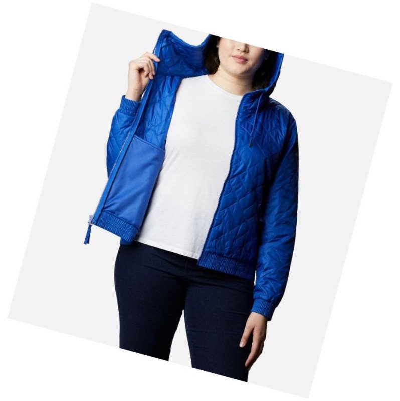 Dámské Bundy Columbia Sweet View Insulated Bomber Plus Size Blankyt | IGWL-95420