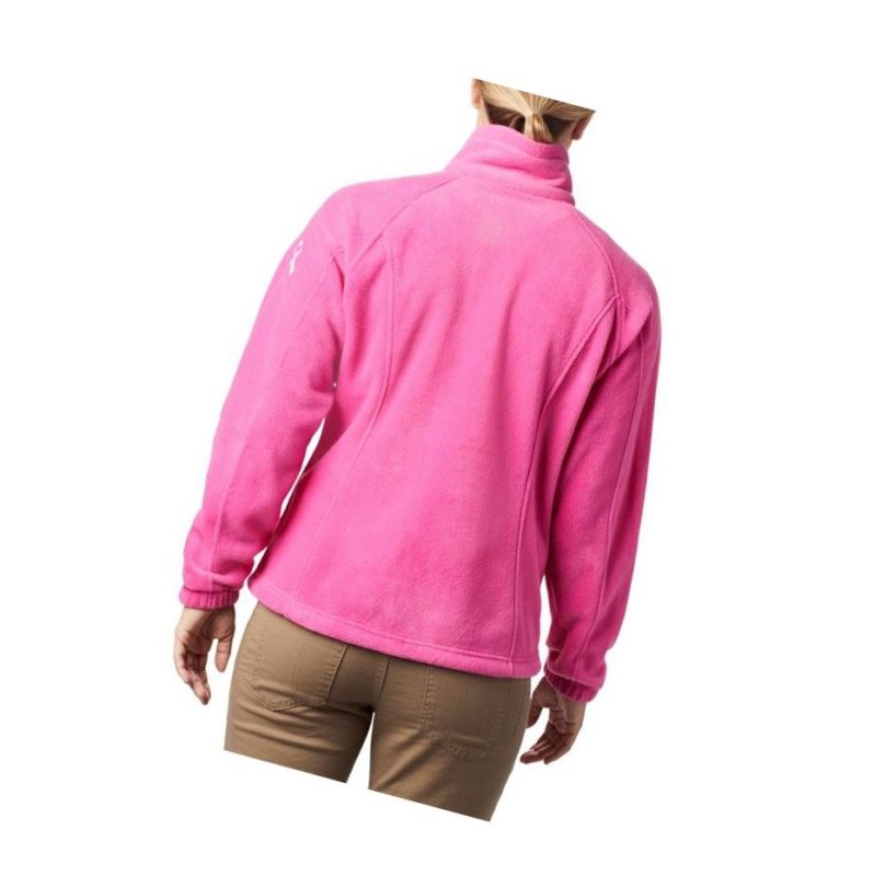 Dámské Bundy Columbia Tested Tough In Pink Benton Springs Full Zip Růžové | JCSP-08712