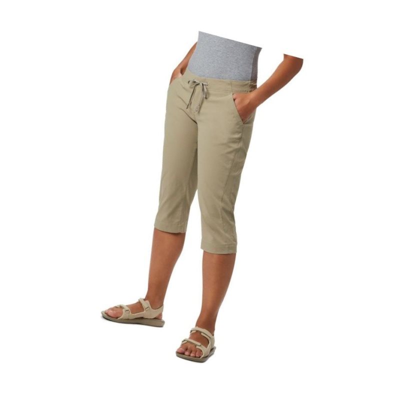 Dámské Kalhoty Columbia Anytime Outdoor Capri Hnědé | QZOE-73562